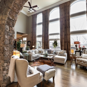 Great Room | Large Windows  Fireplace1556 Berea Church Rd  Lebanon TN