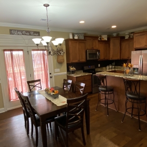 Open Concept Living  Dining  Kitchen