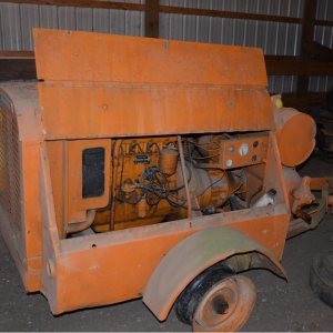 IngersollRand Compressor | Ingersoll Rand Compressor Continental Motor Two Jack Hammers