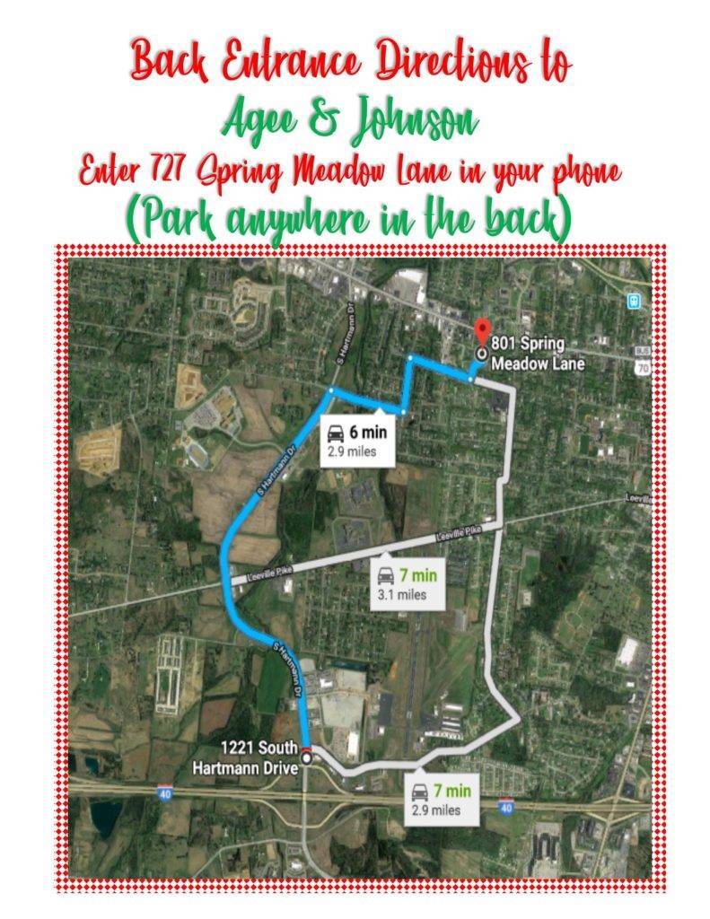 Lebanon Christmas Parade Party Parking