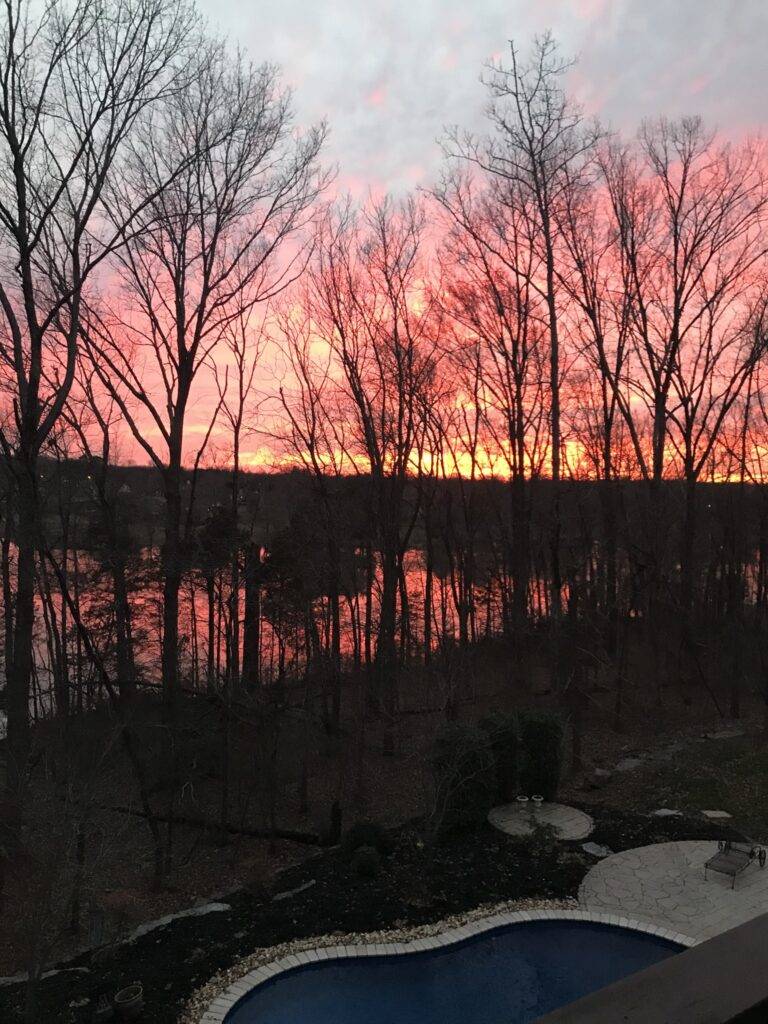 Sunset on Old Hickory Lake