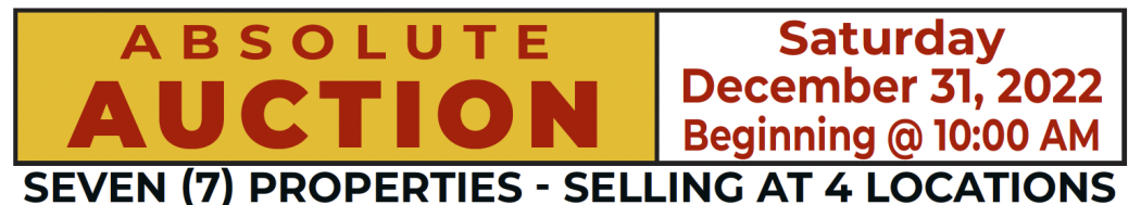 7 Investment Properties Selling in 4 Locations 7 Investment Properties Selling in 4 Locations
