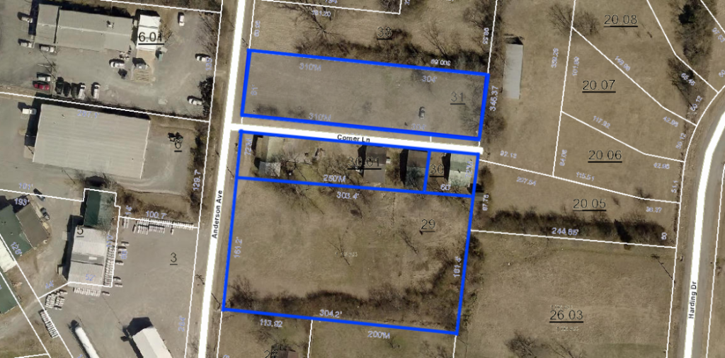 4 Parcels - Anderson Lane