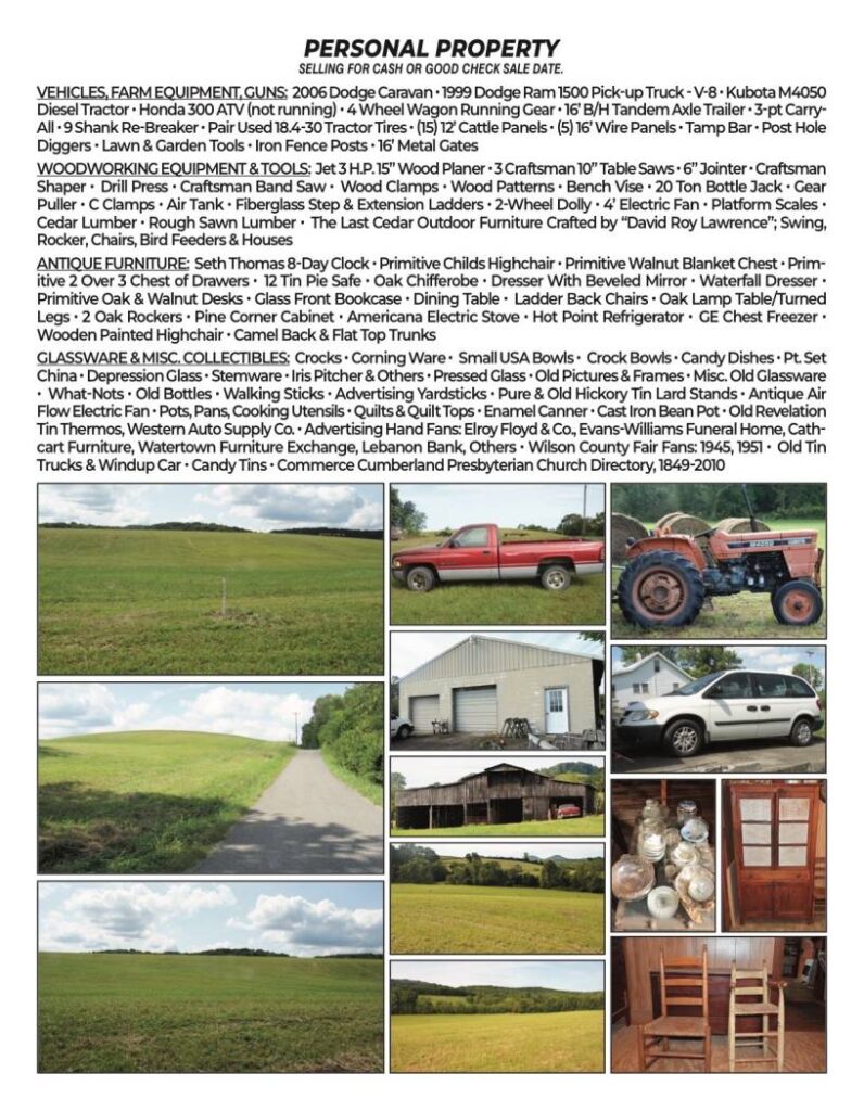 Hearn Hill Rd Absolute Auction