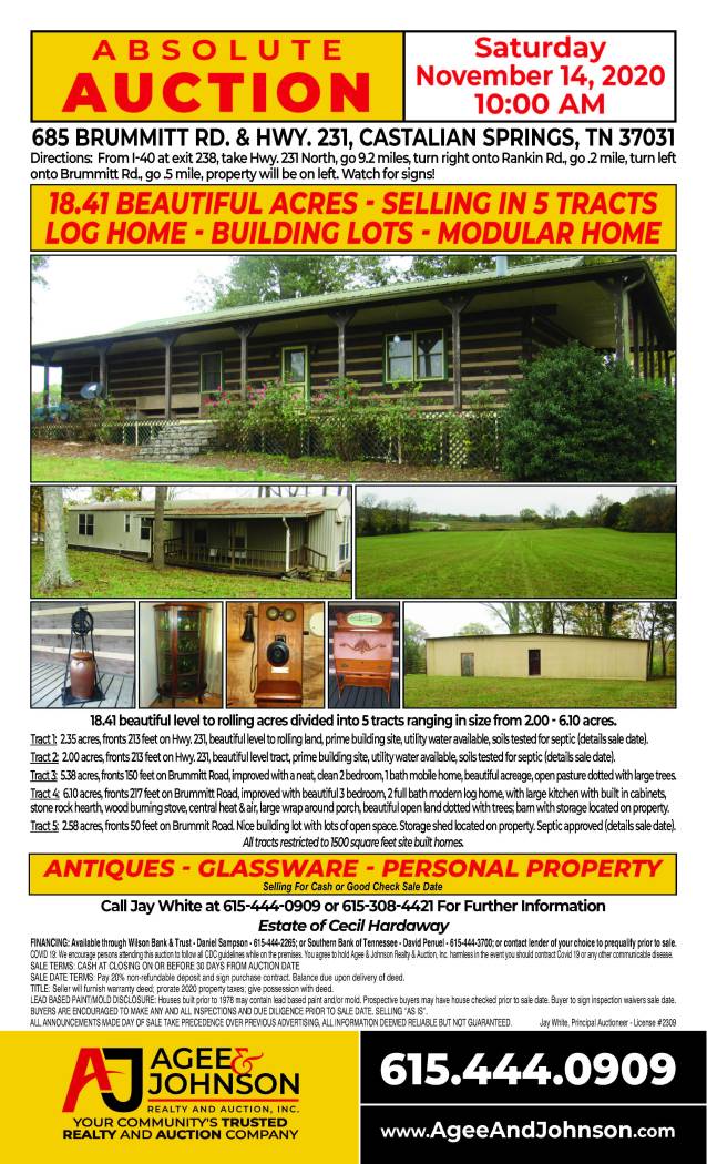 685 Brummitt Rd Castalian Springs TN