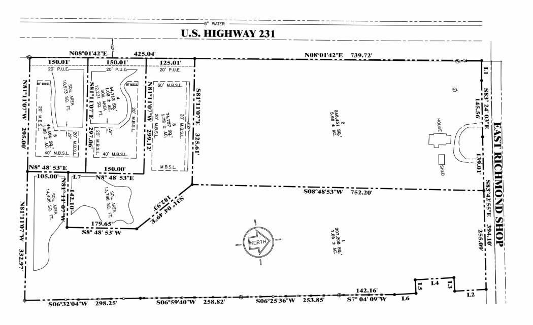 16.48 Acres • Selling in 5 Tracts