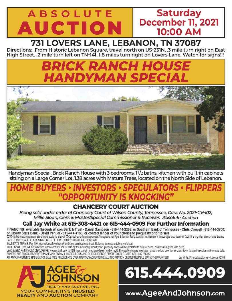 Agee & Johnson, Realty and Auction, Inc.