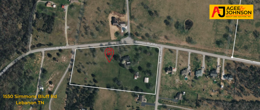 1550 Simmons Bluff Rd • Lebanon TN