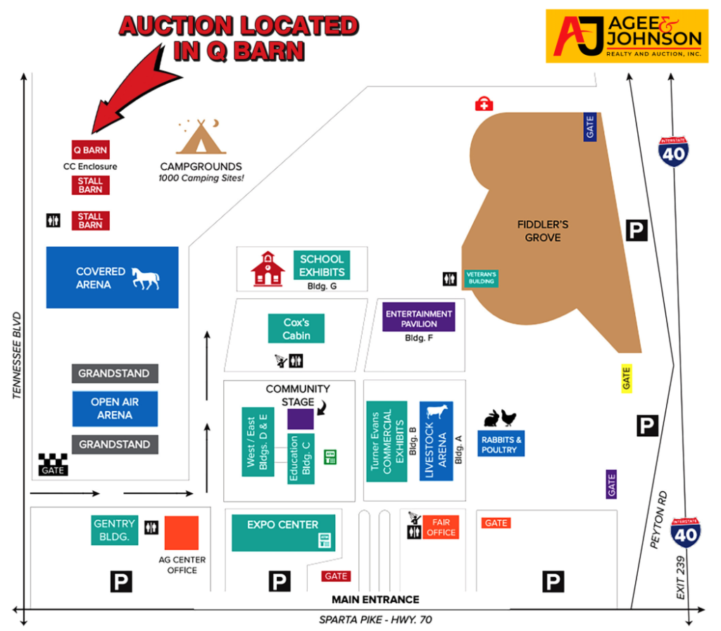 Surplus Auction • 945 E Baddour Pwy • Lebanon TN 37087
