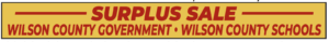 Wilson County Surplus Sale • Lebanon TN
